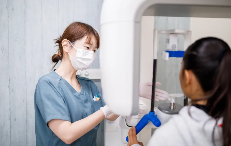 お口の中の検査