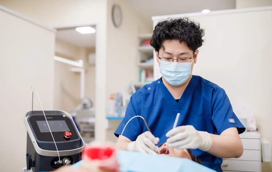 治療計画の説明・治療の開始