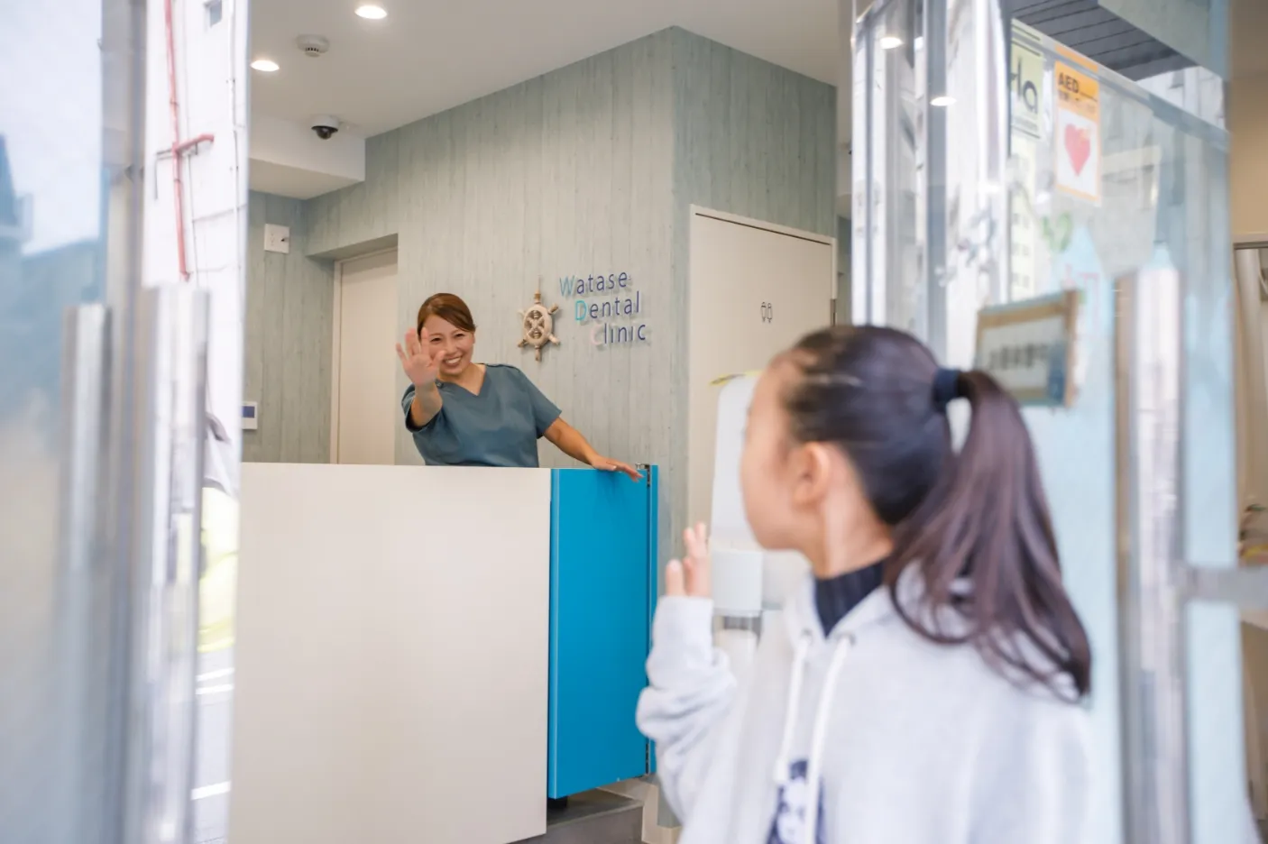 みんなで支える治療院長＆スタッフのチーム体制